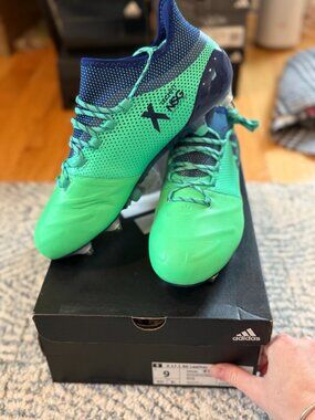 adidas X 17.1 SG (Green/Blue)